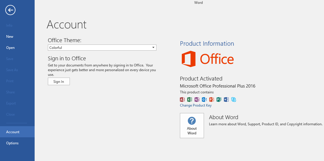 Hướng dẫn kích hoạt bản quyền Microsoft Office 2016 Professional Plus miễn phí
